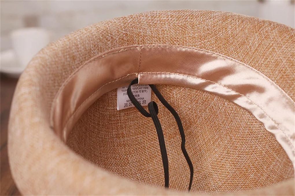 SaoBiiu Cappello fascinator femminile elegante fiore cappello da sole signora estate chiesa ricci Fedora donna cloche cappelli