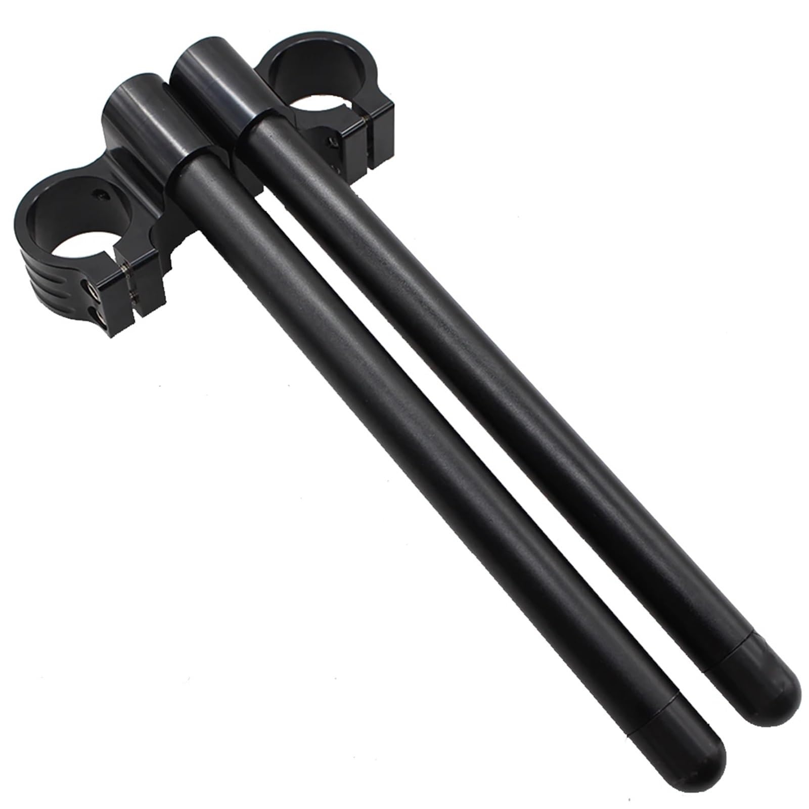 Moto Manubrio Riser CNC Universale Rised 31mm 51mm 32mm 33mm 35mm 36mm 37mm 41mm 47 50mm Moto Clip On Ons Forcella Riser Per Manubrio 7/8 "22MM Riser Moto(Colore:Riser Black 51mm)