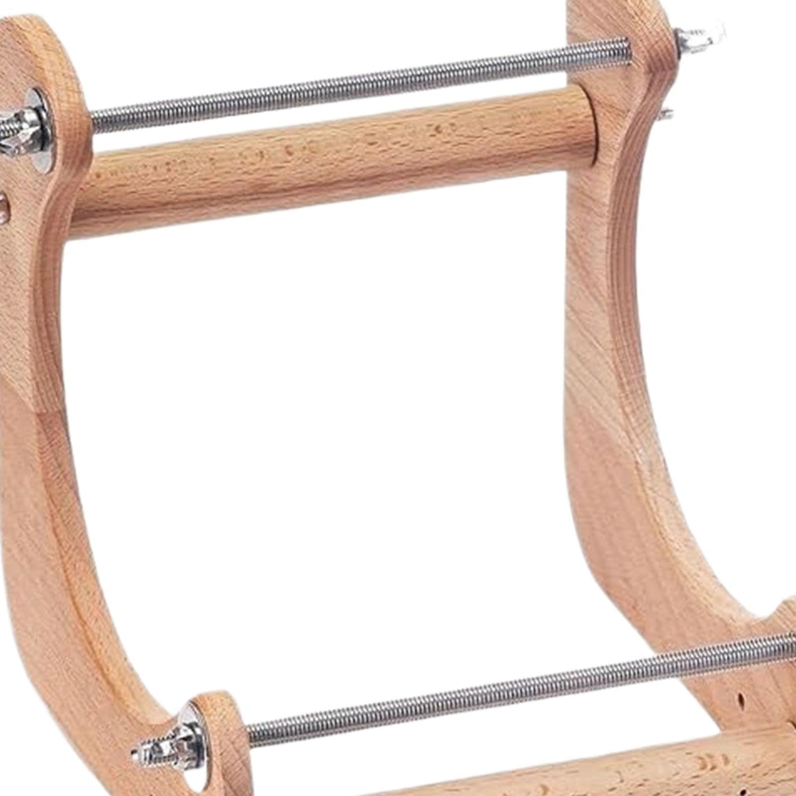 Telar de cuentas para hacer joyas, telar de madera ergonómico ajustable para principiantes, adolescentes y niños, ideal para proyectos de arte y recuerdos de fiesta de cumpleaños