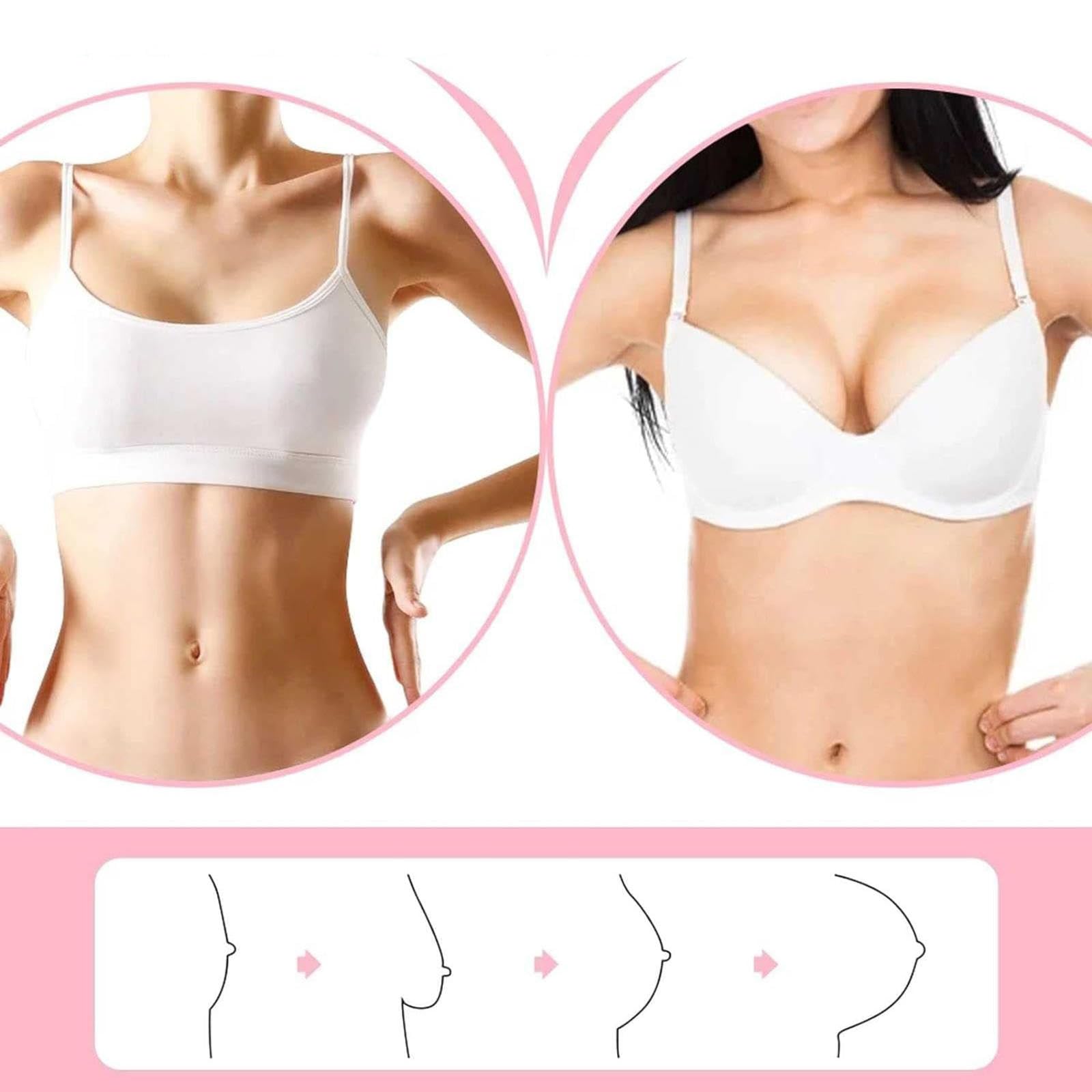 PacuM Booster électrique, pour Les Femmes, Masseur de Sein électrique à Double Tasse pour la dysplasie Mammaire féminine, Seins Plats, Seins affaissés,13.5cm