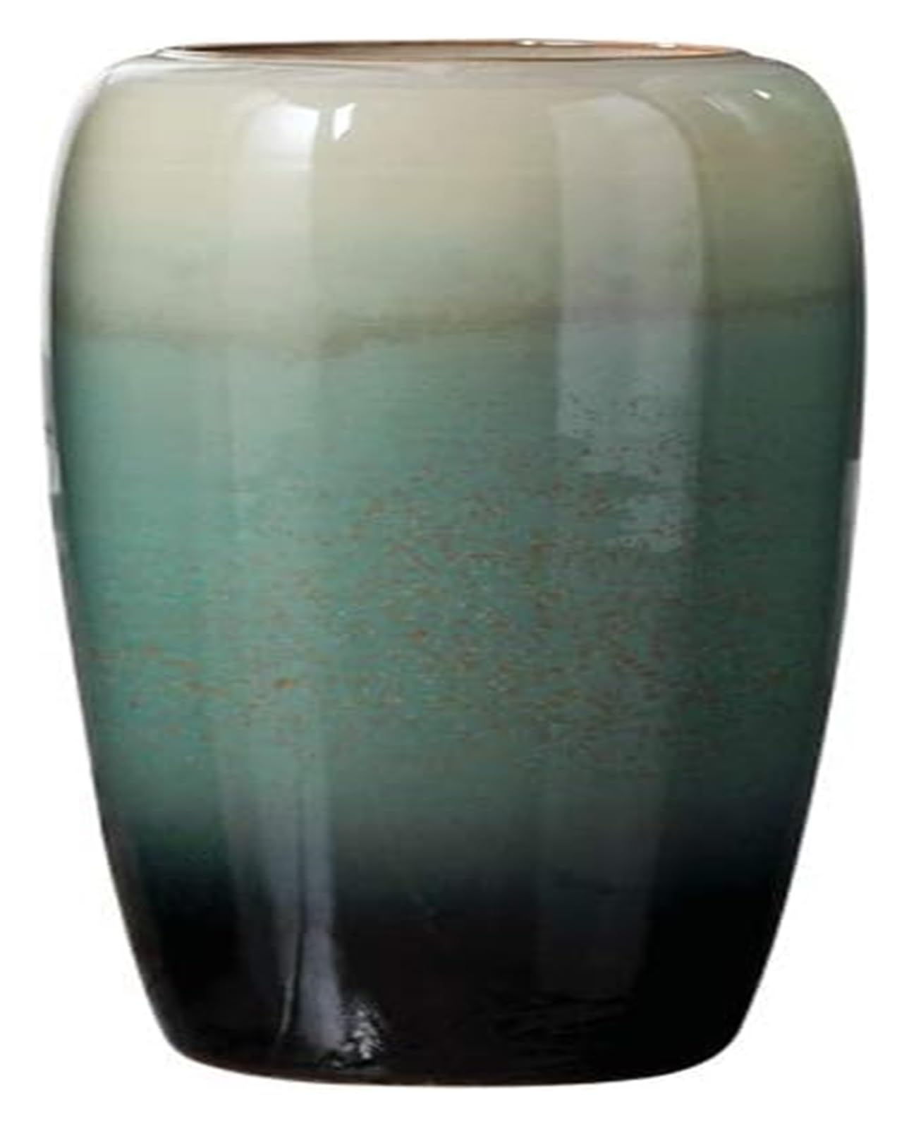 asdchZen Vase Ceramic Floor Large Vase Living Room Flower Arrangement Porch,50cm*15cm*26cm