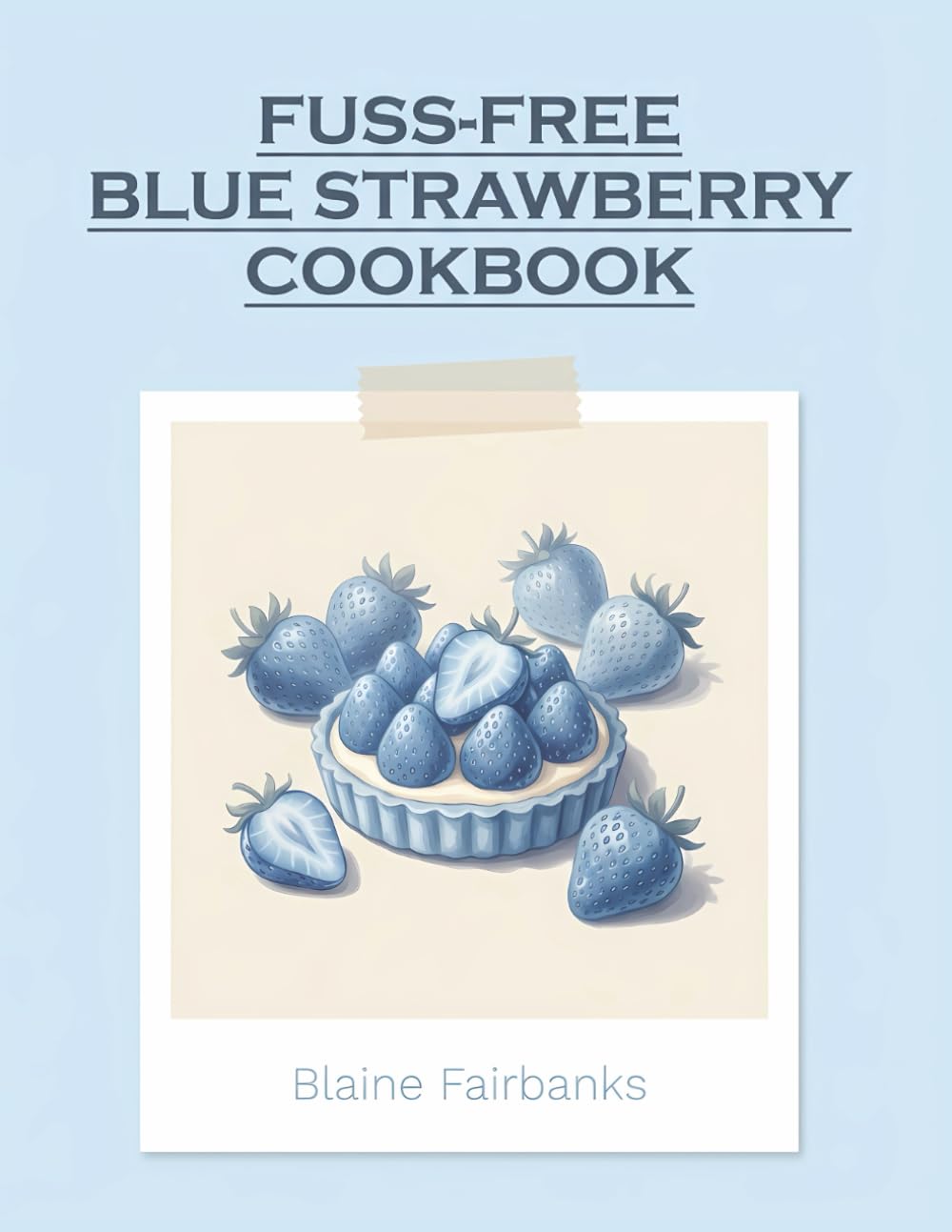Fuss-Free Blue Strawberry Cookbook: 142 Blue Strawberry Recipes to Savor Every Bite