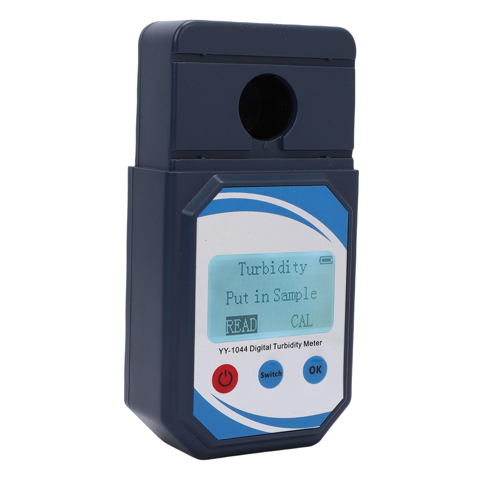 Ausla Medidor de Turbidez Portátil, Material ABS, Probador de Agua Digital con Rango 0-1000, Ideal para Acuicultura de Laboratorio y Pruebas de Calidad del Agua de Campo