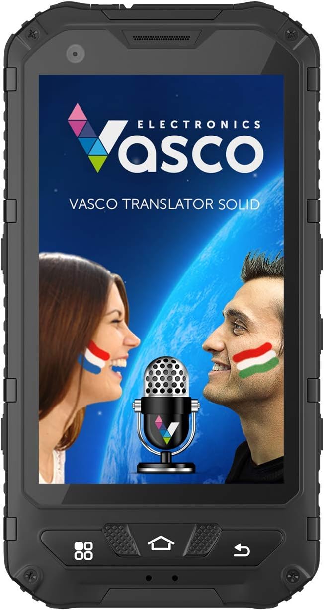 Vasco Translator Solid 4": Electronic Voice Translator, Waterproof, Dustproof, Shockproof