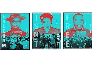 Martin Luther King Jr, MLK, Malcolm X: History's Icons on your Classroom Wall