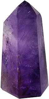 Natural Brazilian Amethyst Healing Crystal Gemstone Obelisk Point