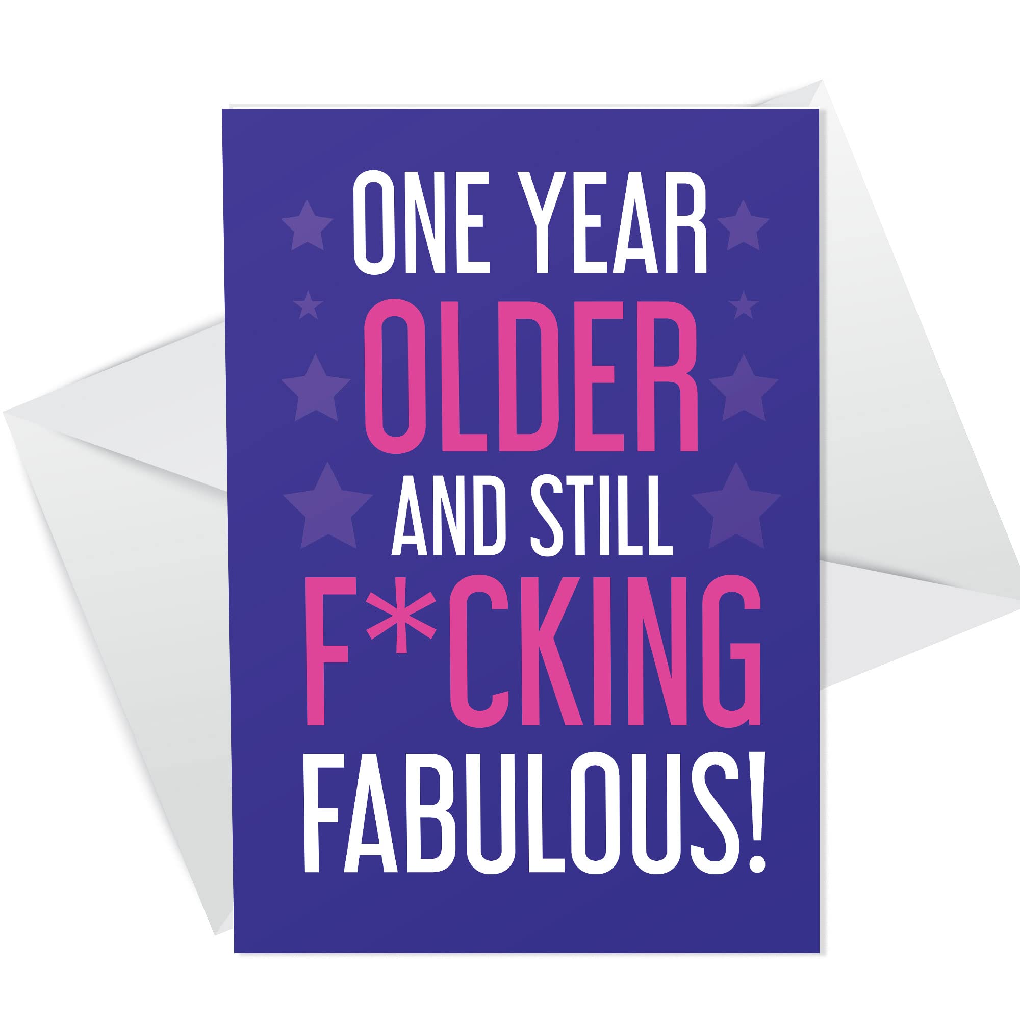 RED OCEAN Funny Birthday Card For Her Joke Humour Card For Friend Women Mum Sister Friend