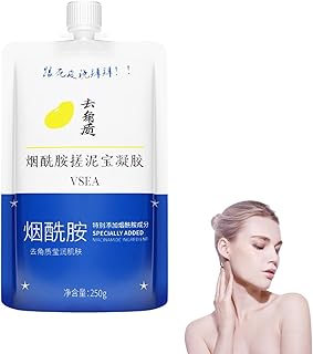 Body Scrub Nicotinamide Gel, Full Body Cleansing Peeling Mud Cream, Peeling Body Gel, Mud Rub Peeling Brightening For Skin, Instant Brightening Nicotinamide Body Scrub