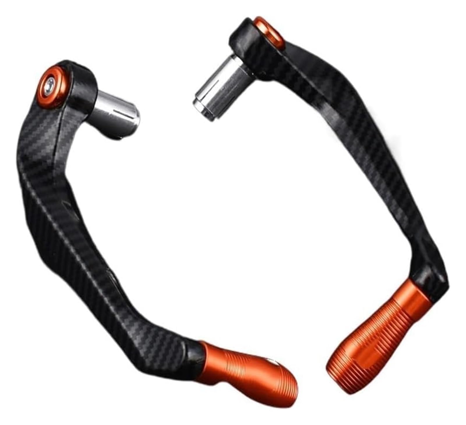 Eamrfvqt Orange Brake Clutch Levers, Aluminum And Brake Lever Guard