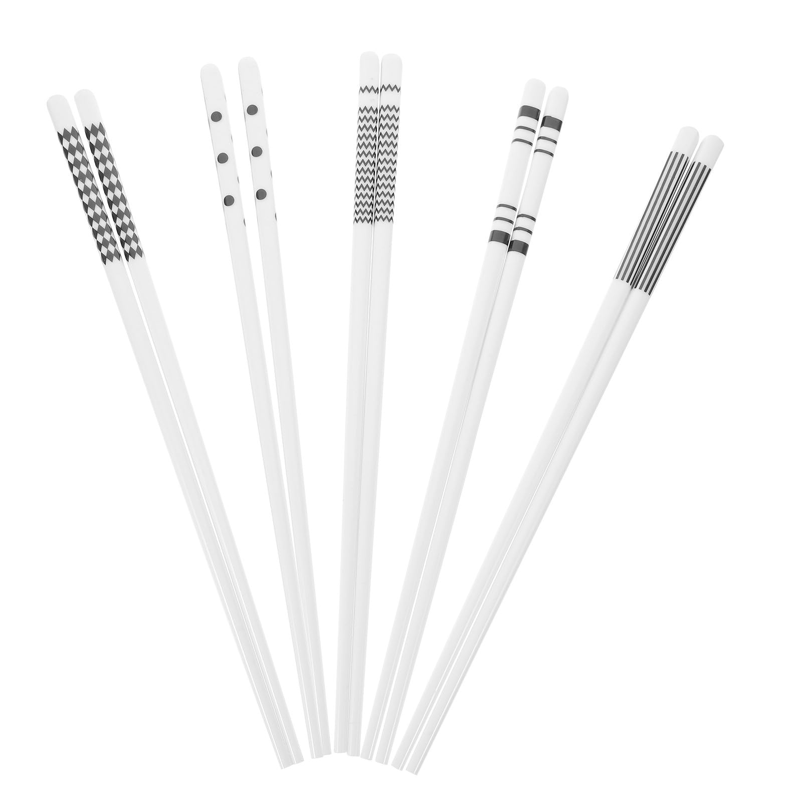Palillos de cerámica reutilizables para cenas elegantes y alta cocina japonesa en el hogar