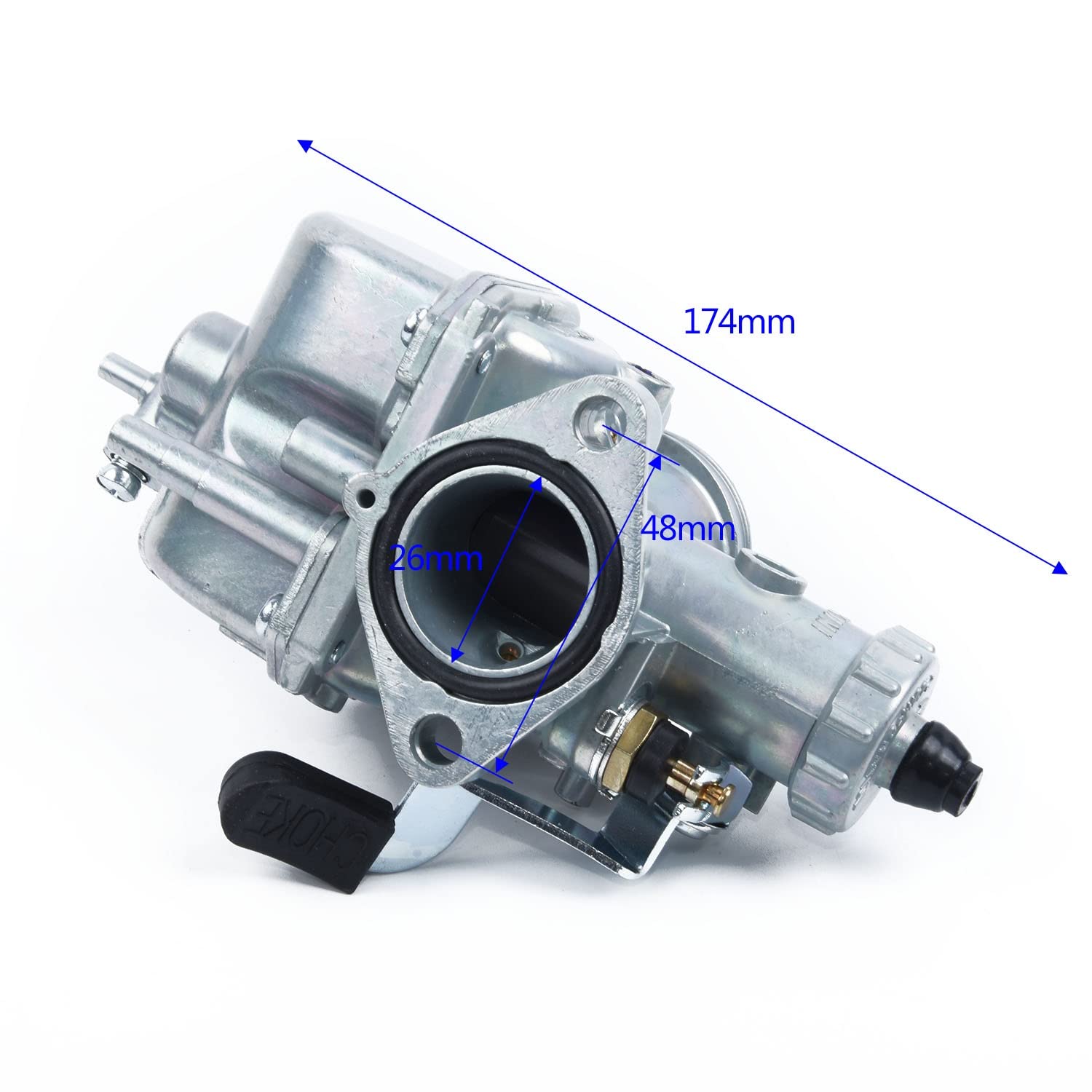 Amazon.com: Glintique Carburetor Mikuni VM22 Carb for 125cc 140cc