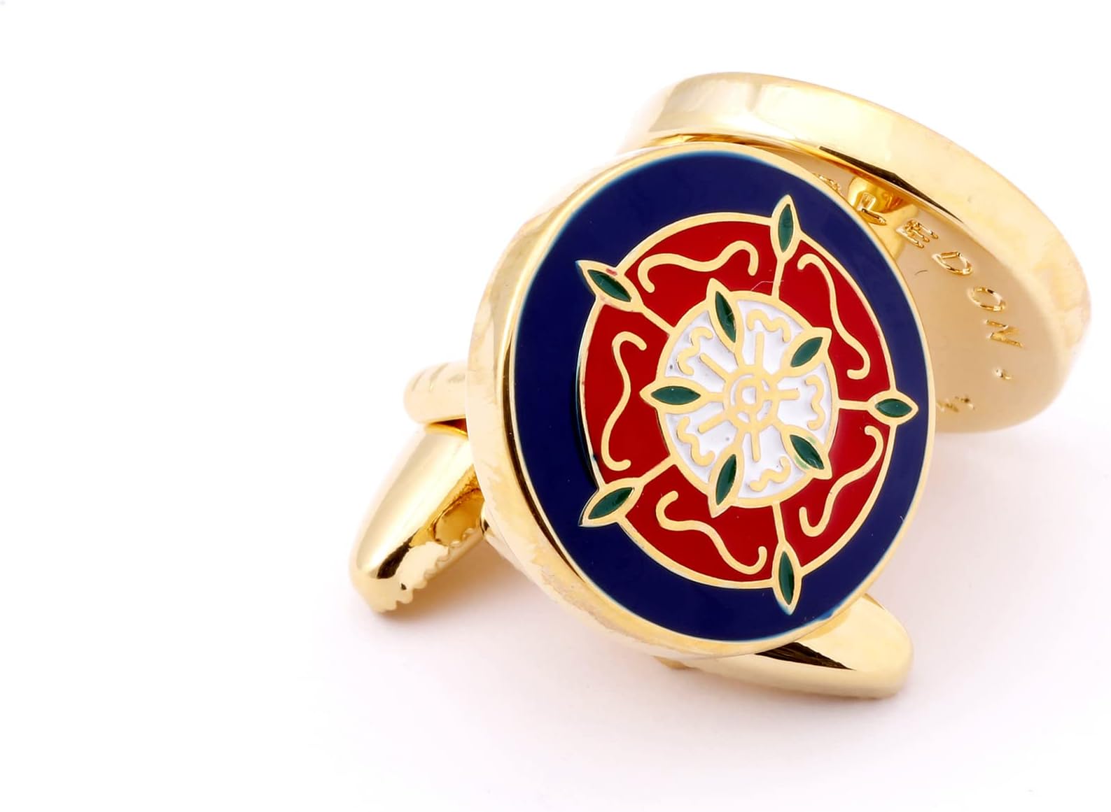 Wimbledon Cufflink CompanyThe Tudor Rose Cufflink, 17, Stainless Steel, no gemstone