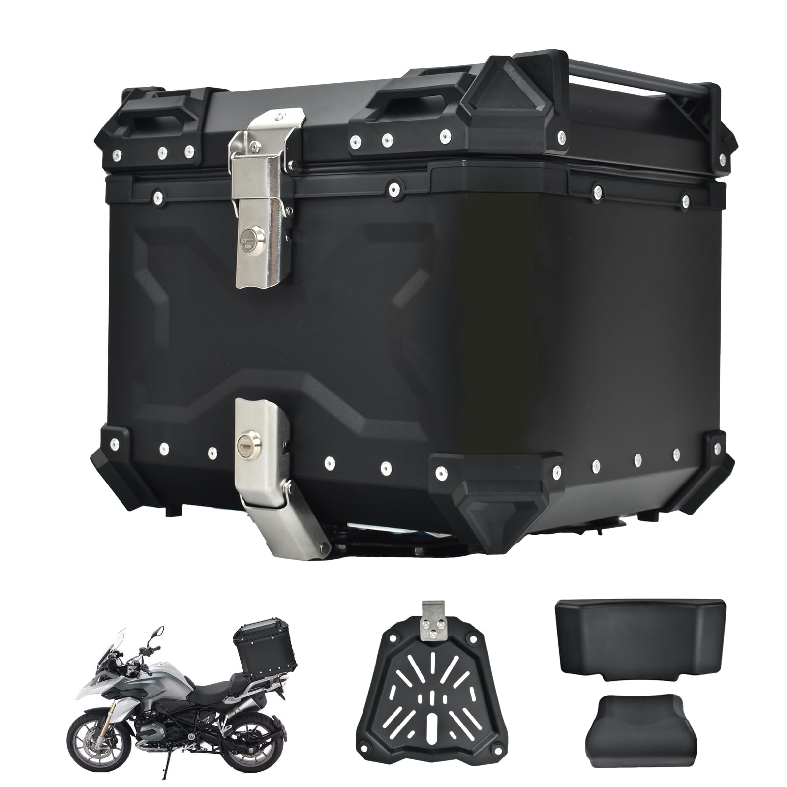 Amazon | [雑貨の国のアリス]リアボックス バイク用 45L 55L 65L 大 