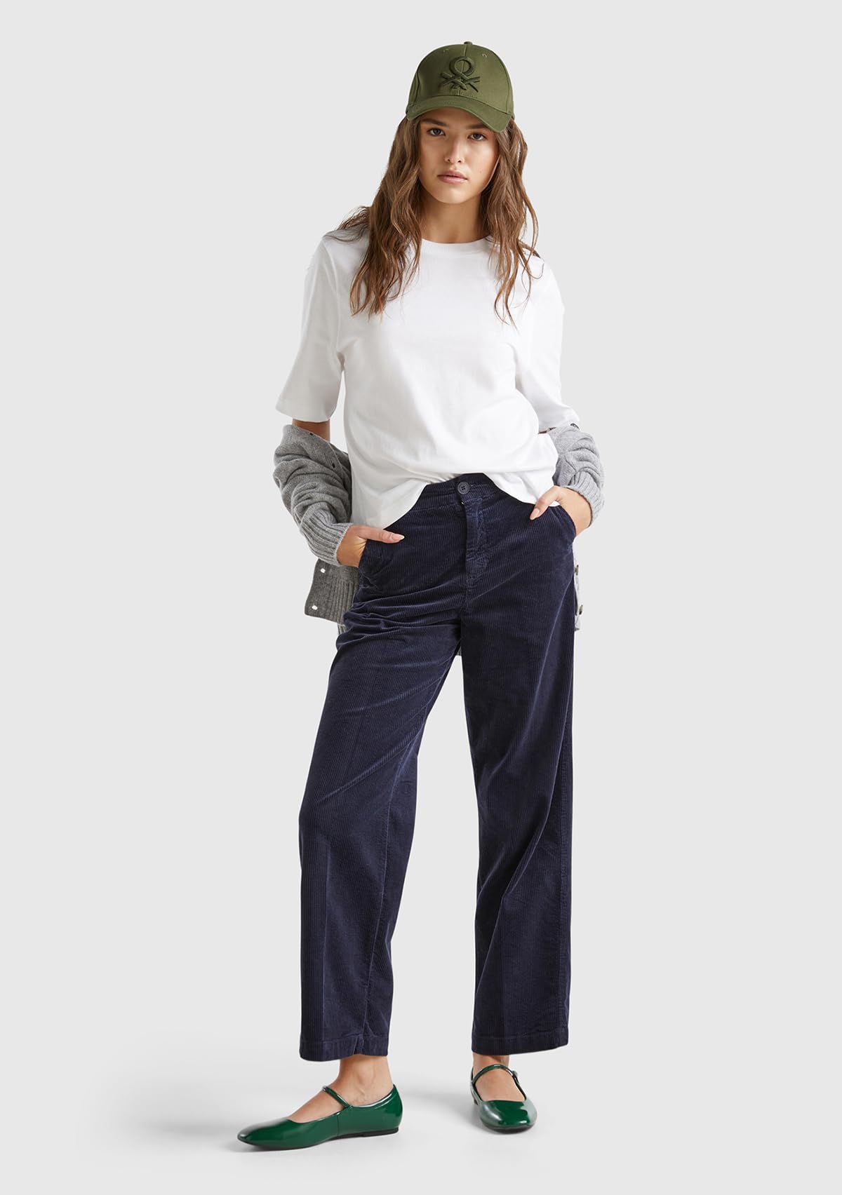 United Colors of Benetton - Pantalone 4ha2df07i, Pantaloni Donna