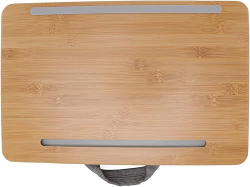 Miniatura 4 de Soporte de regazo para computadora portátil, multifuncional, ergonómico, para cama, sofá, hogar, oficina, trabajo, 16.5 x 10.8 pulgadas