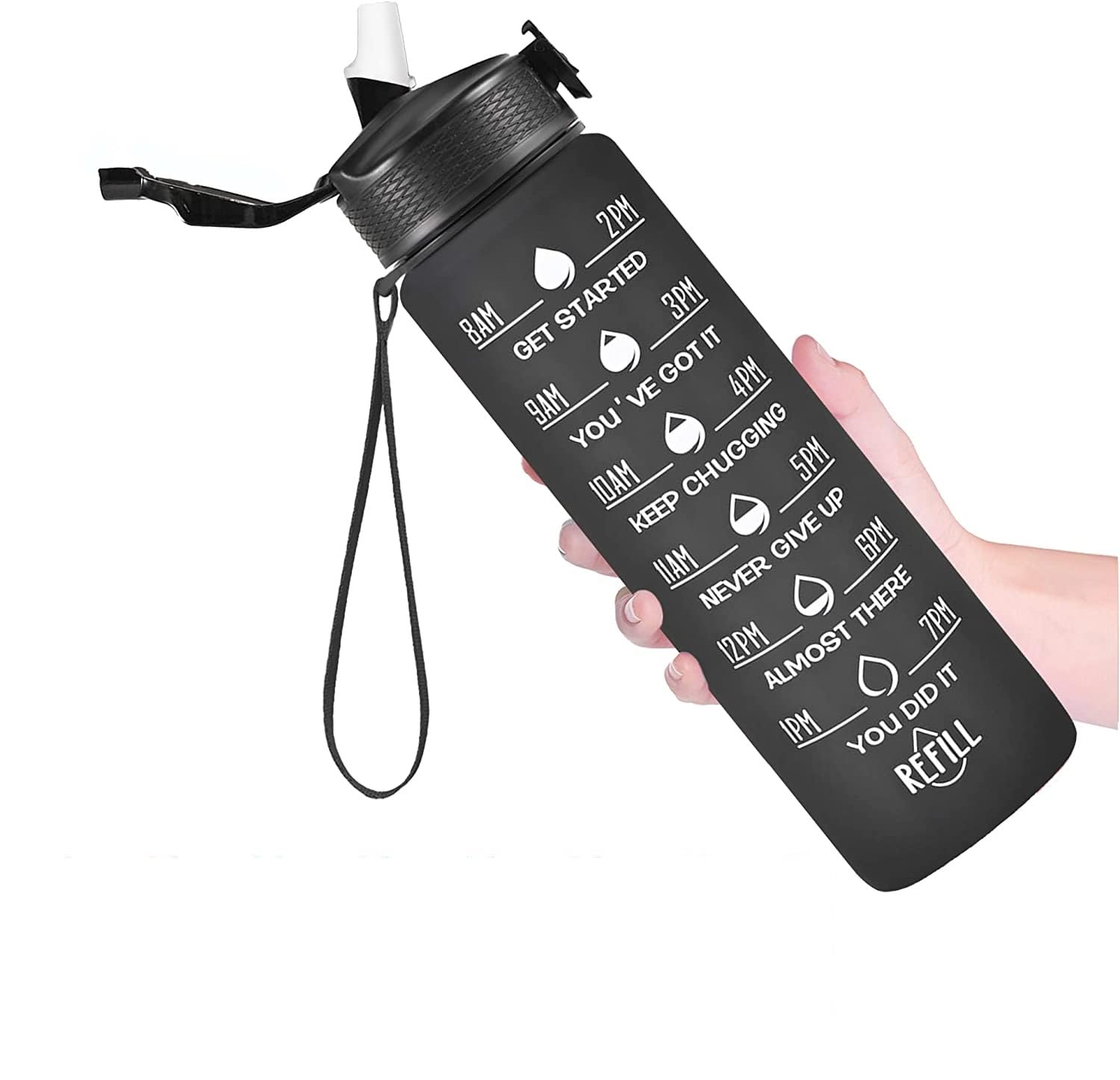 See full amazon price history chart for Xxssier Motivational Time Marker Water Bottle 1 Litre Leakproof Durable Non-Toxic Drinking Water Bottle For Office Outdoor Gym Fitness Sports Sipper Water Bottle (Black) - Polyethylene Terephthalate Xxssier Motivational Time Marker Water Bottle 1 Litre Leakproof Durable Non-Toxic Drinking Water Bottle For Office Outdoor Gym Fitness Sports Sipper Water Bottle (Black) - Polyethylene Terephthalate (B0C3XHG8Y2) Amazon Price History, Amazon Price Tracker