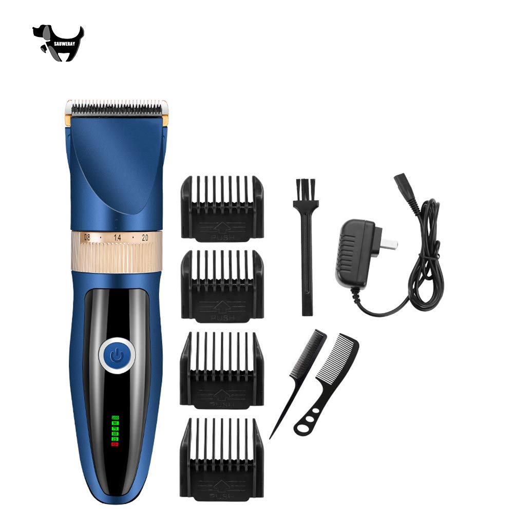 Tondeuse chien sans bruit pour contour des yeux et coussinets