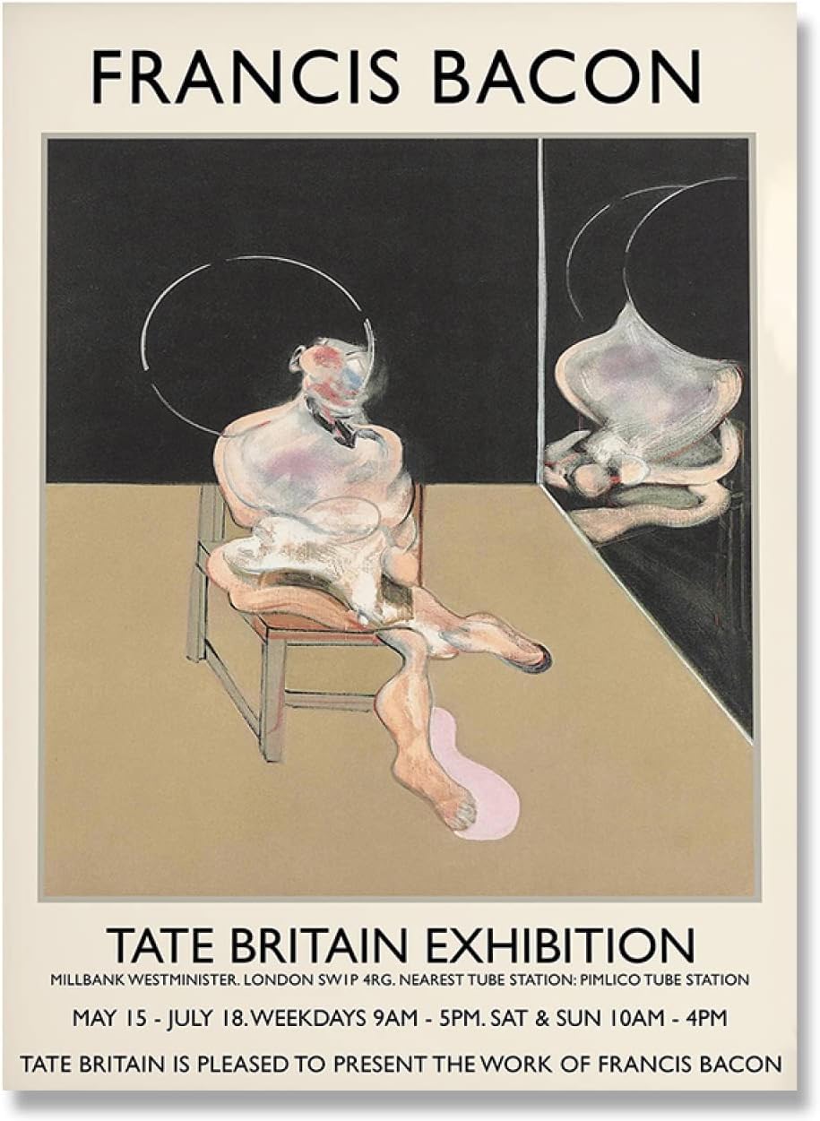 Amazon.co.jp: フランシスベーコンポスター展 人物 肖像画 壁 アート