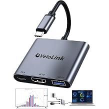 Usbc to hdmi Adapter,hdmi to USB c with 100W PD & USB 3.0,4K HDMI to Typec Adapter, USB C Hub Multiport AV Converter Compatible with MacBook,Laptops, iPhone,PC, Nintendo Switch