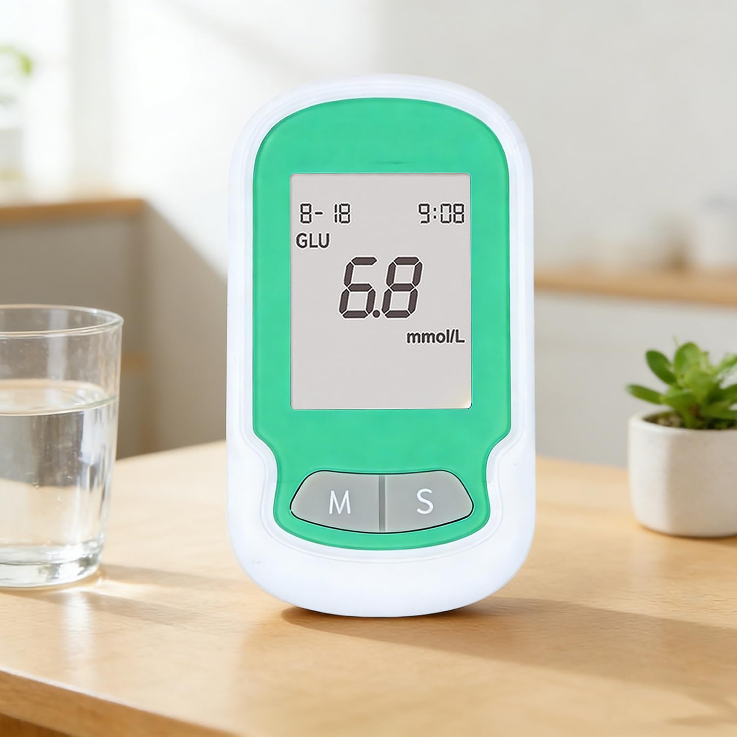 Kit di Test per Il Benessere Domestico 3 in 1, Set per Il Monitoraggio di Acido Urico, Glucosio E Colesterolo con Strisce Reattive, 500 Memorie, Rilevamento Accurato, per Uso Clinico E