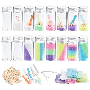 ハロウィンカラーサンドアートキット　3セット 0892d5206ef14290de7ff6f2fdada6