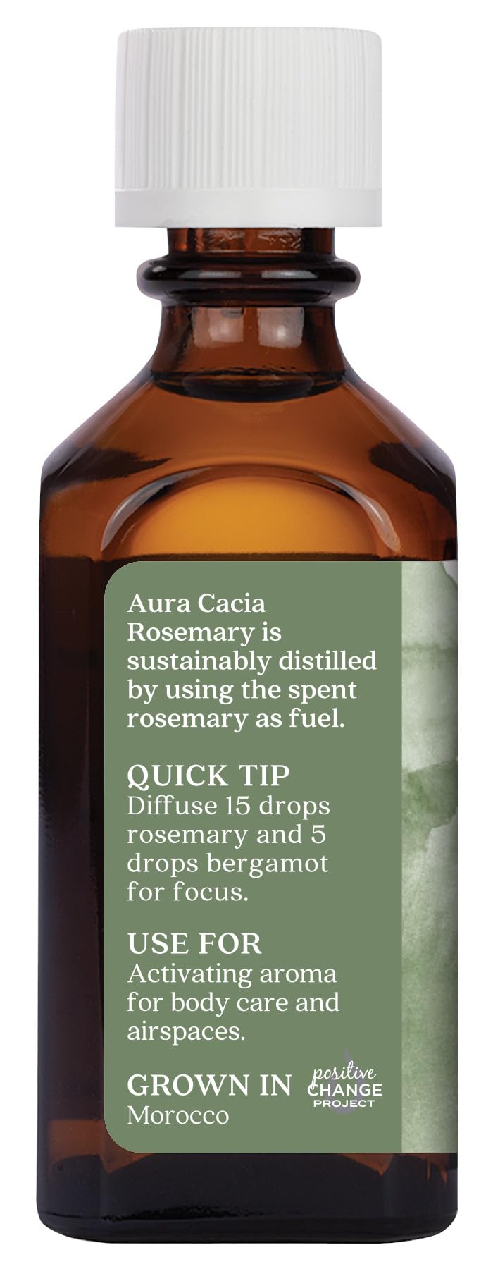 Aura Cacia Olejek eteryczny, rozmaryn oczyszczający, 60 ml