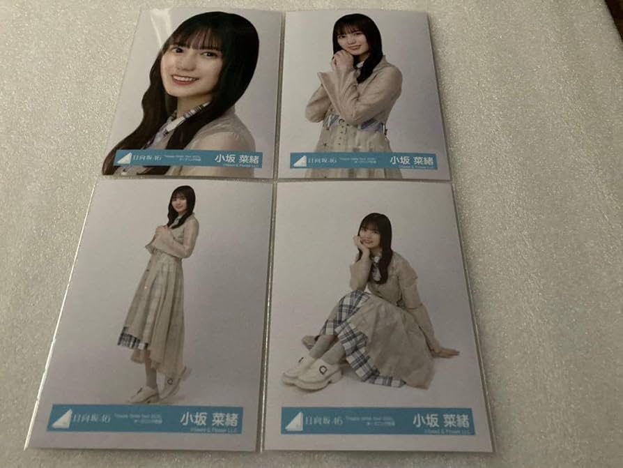 小坂菜緒　生写真　オープニング衣装 Amazon.co.jp: 小坂菜緒 日向坂46 4回目のひな誕祭 オープニング青衣装
