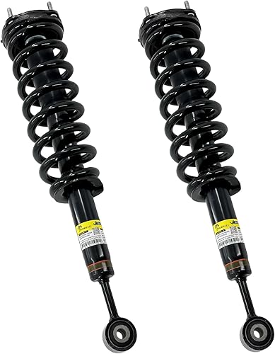 2 amortiguadores delanteros compatibles con Lexus GX470 4.7L 2003-2009, para Toyota Land Cruiser Prado 120 2003-2009, 48510-69195, 48510-69415,