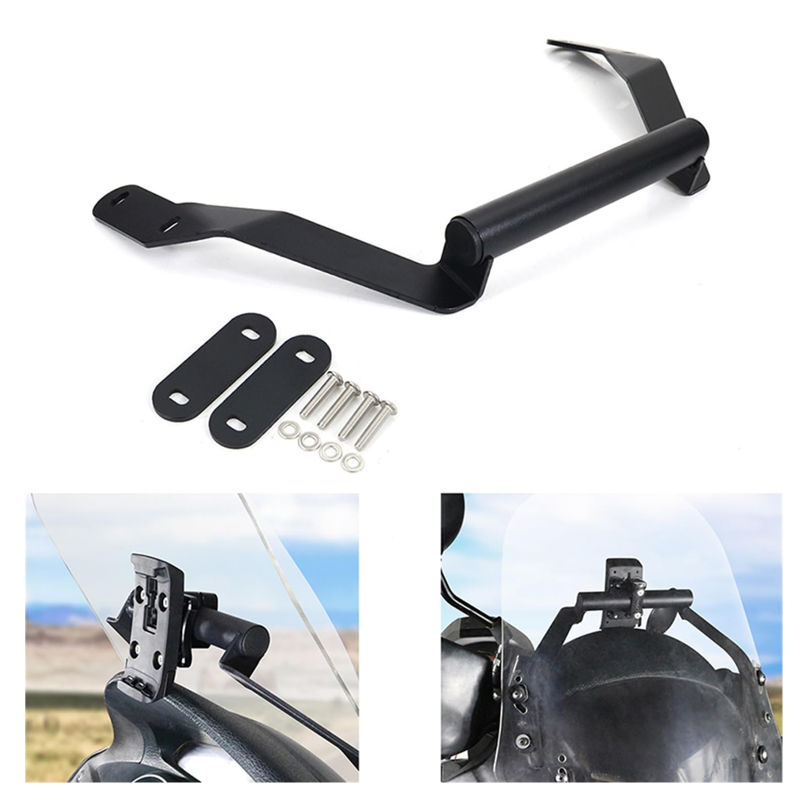 Soporte Navegación GPS para Motocicleta Soporte De Navegación GPS para Teléfono Móvil Motocicleta Soporte Montaje para Varadero para XL1000V 2003 2004 2005 2006 2007 2008 2009 2010 2011