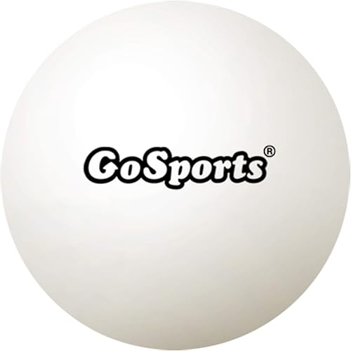 GoSports Pelotas de tenis de mesa XL de 2.165 in, paquete de 12 pelotas de tenis de mesa jumbo para entrenamiento u otros juegos de lanzamiento