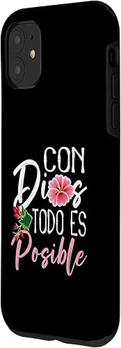 Miniatura 2 de Funda española para iPhone 11 Church Youth Con Dios Todo es Posible Christian