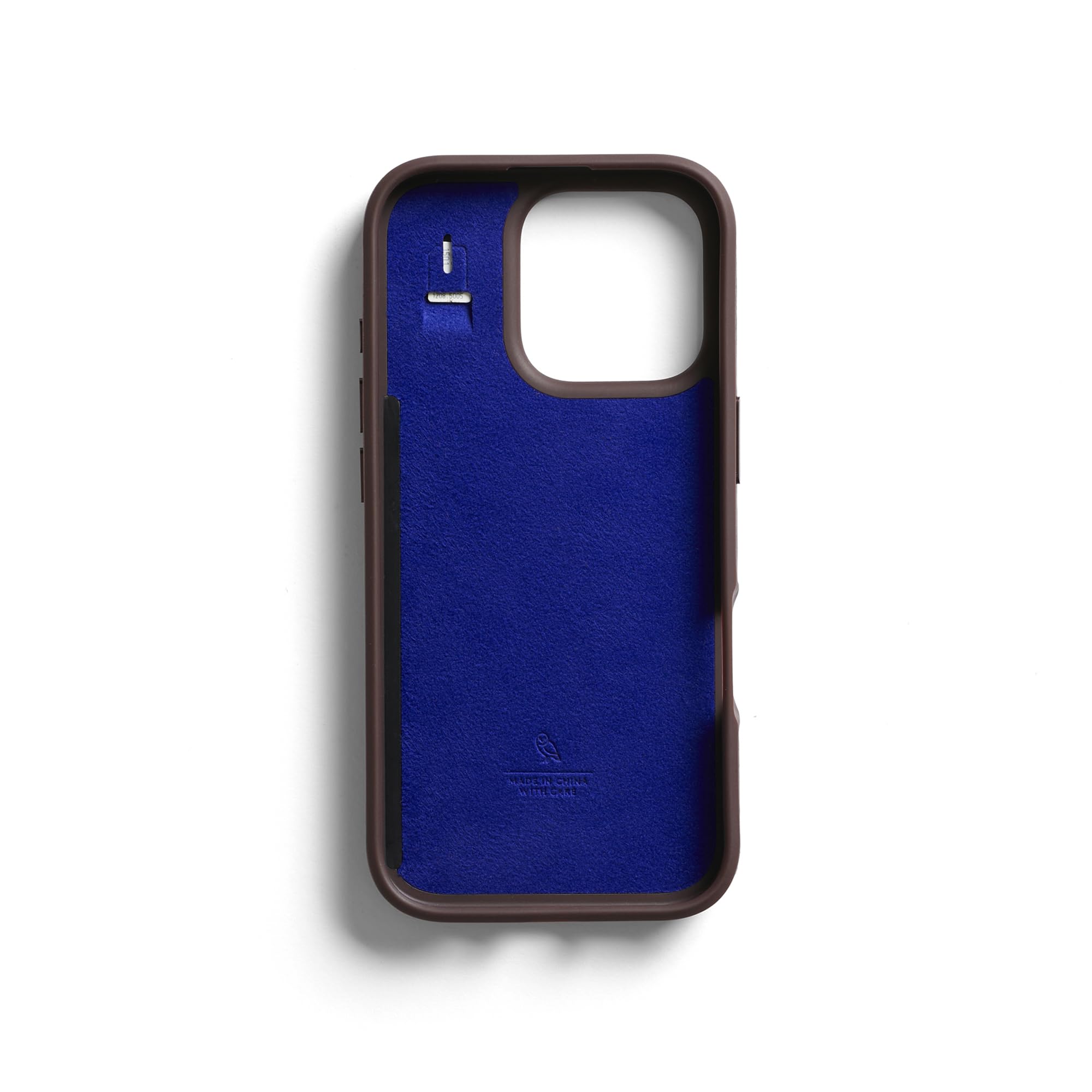 Bellroy Phone Case – 3 Card für iPhone 16 Pro Max (Leder-iPhone-Hülle, Handy-Geldbörse) - Ganache | iPhone 16 Pro Max Hülle Leder Slim Case mit Kartenfach für 3 Karten und schlankes Profil