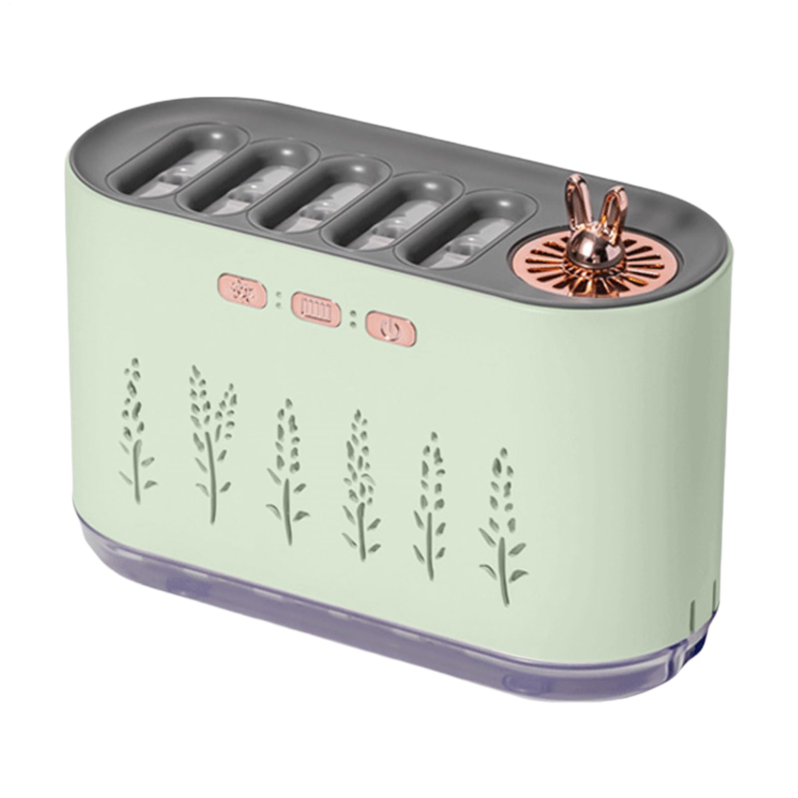 Umidificatori Per Camera Da Silenziosa Regolabile | Umidificatore Da Scrivania A Fredda Con 7 Colorate Serbatoio D'Acqua 700 ml Grande Capacità, Aromaterapia, Stanza Bambini