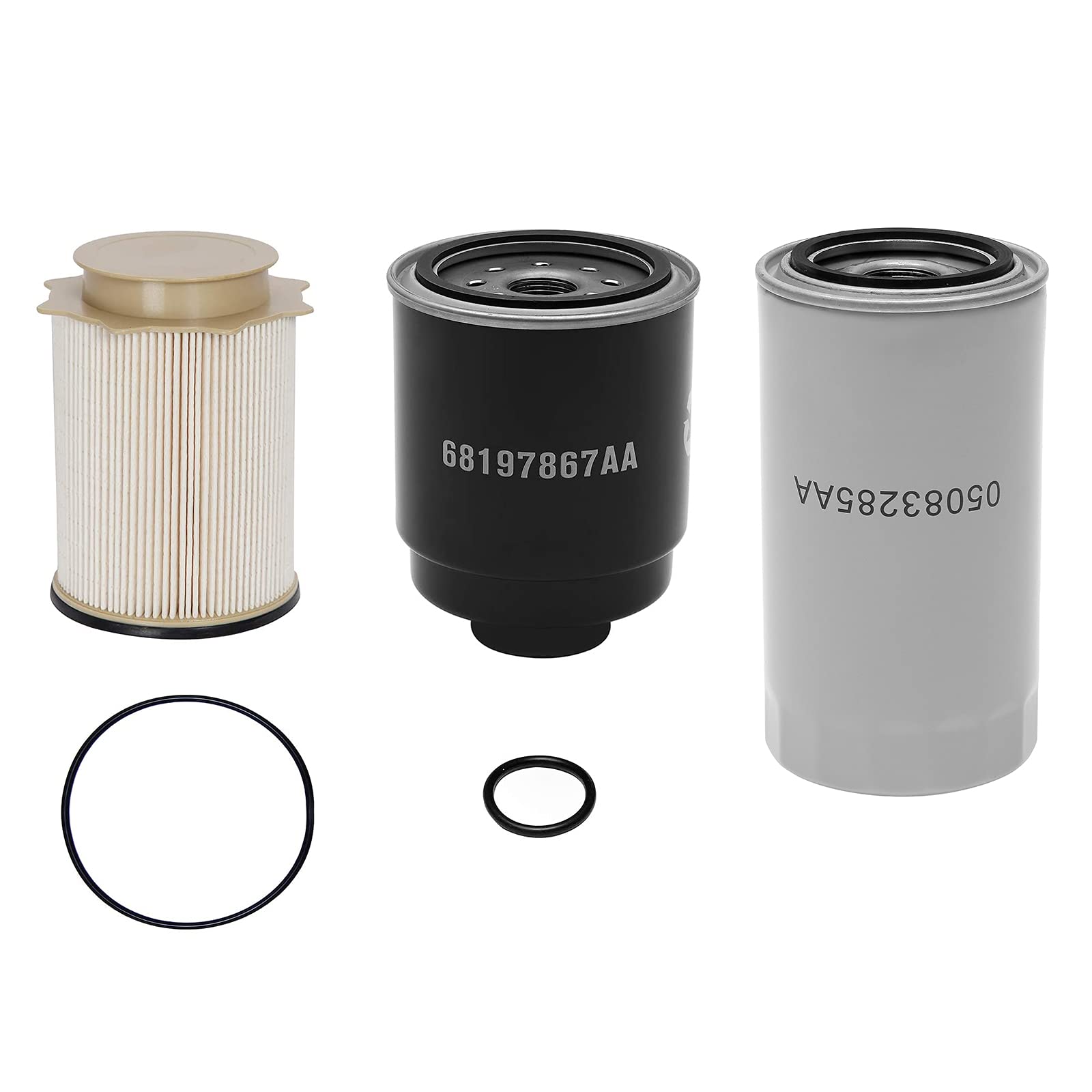 Snapklik 6 7L Cummins Fuel Filter Water Separator And Oil Filter snapklik-6-7l-cummins-fuel-filter-water-separator-and-oil-filter
