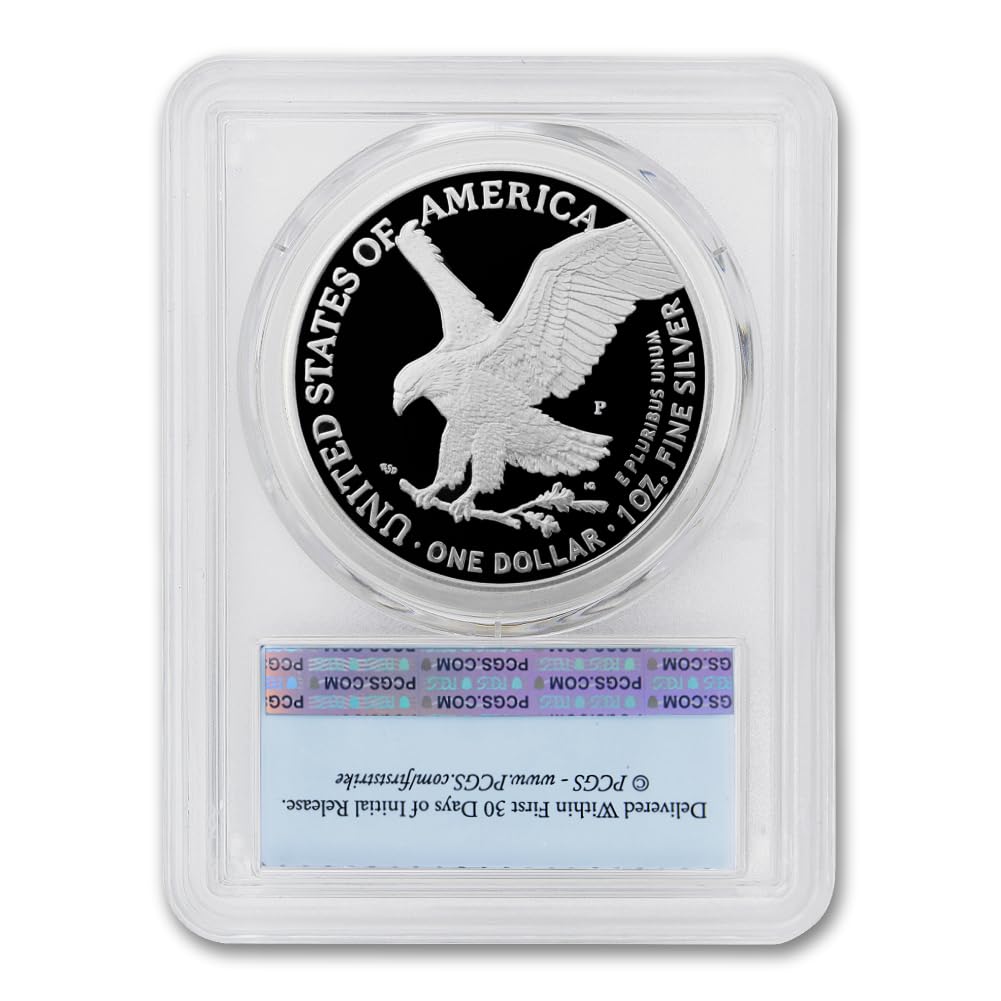 2025 American Silver Eagle - PR70 Deep Cameo PCGS -4