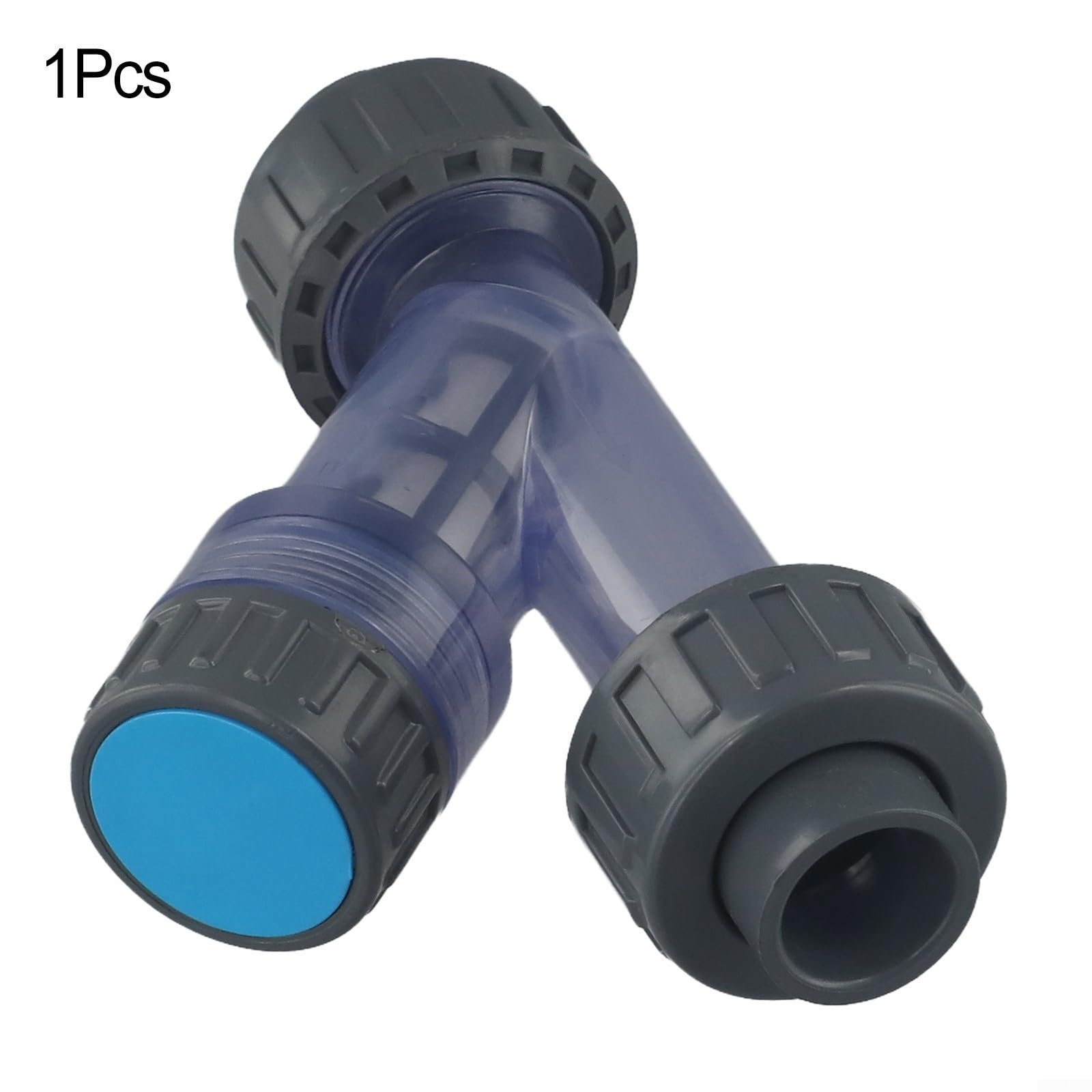 Filtre de type Y, filtre à eau en UPVC transparent, connecteur de tuyau de 20 à 63 mm pour système d'irrigation d'aquarium (diamètre intérieur 20 mm)