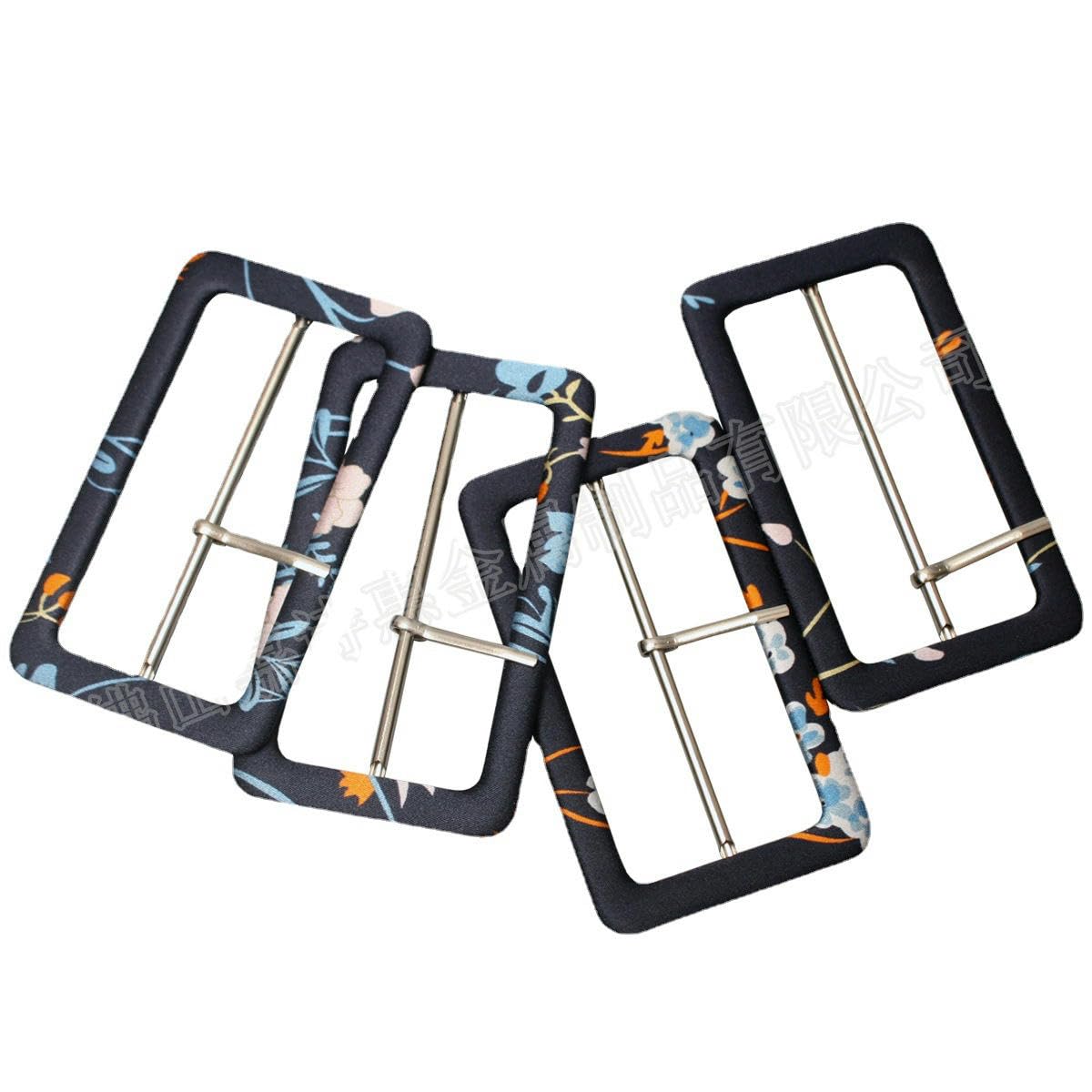 40 Piezas de diámetro Interior 40-60 mm Kit de Hebillas de cinturón Cubiertas de Tela de Cuero, Hebillas deslizantes para Mochila de Bricolaje y reemplazo de Correa Cortavientos