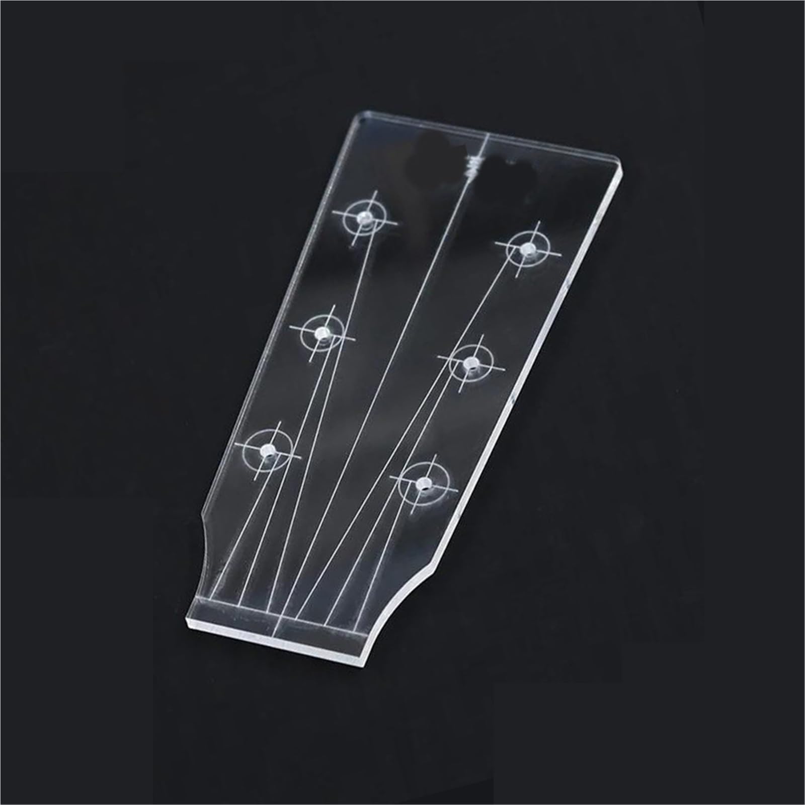 Przezroczysty Szablon Akrylowy Do Głów Gitarowych MD/FD/SJ Tuner Gitary(MD)