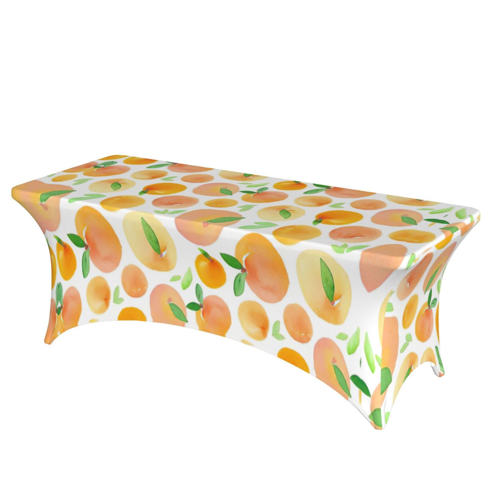 Housse de table rectangulaire extensible décorative pour buffet de fête EdWal