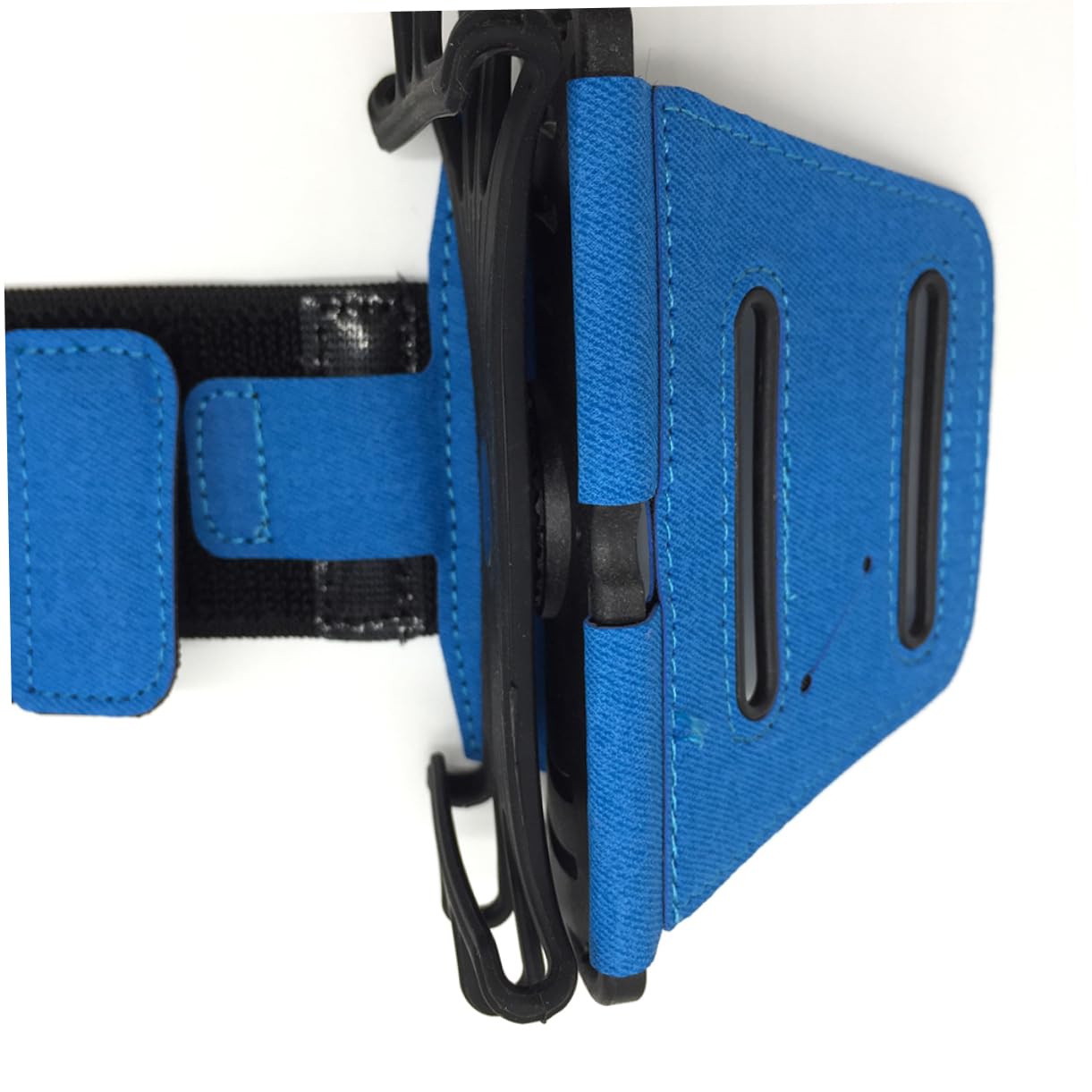 Mikinona 2pezzi Per Smartphone Braccio Telefono Per Sport All Per e Attività Design Ergonomico e Accesso Facile Caricatore e Cuffie Blu