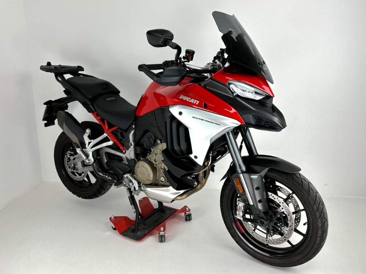 Cúpula estándar ahumada oscura WRS Multistrada V4 / S / Sport / Rally 2020-2025