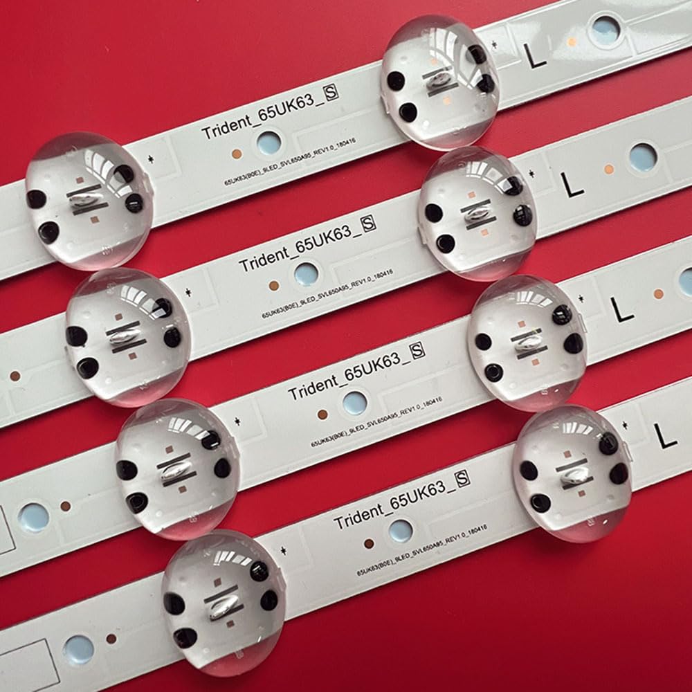 4/12PCS SSC_65UK63_9LED 65UK6090 65UK6090PUA 65UK6200 65UK6200PUA NC650DQG-ABGX5 EAV63993002 Convient for LGIT.Trident.65UK65 Convient for LGIT.65UK63.R(1TV(4PCS))