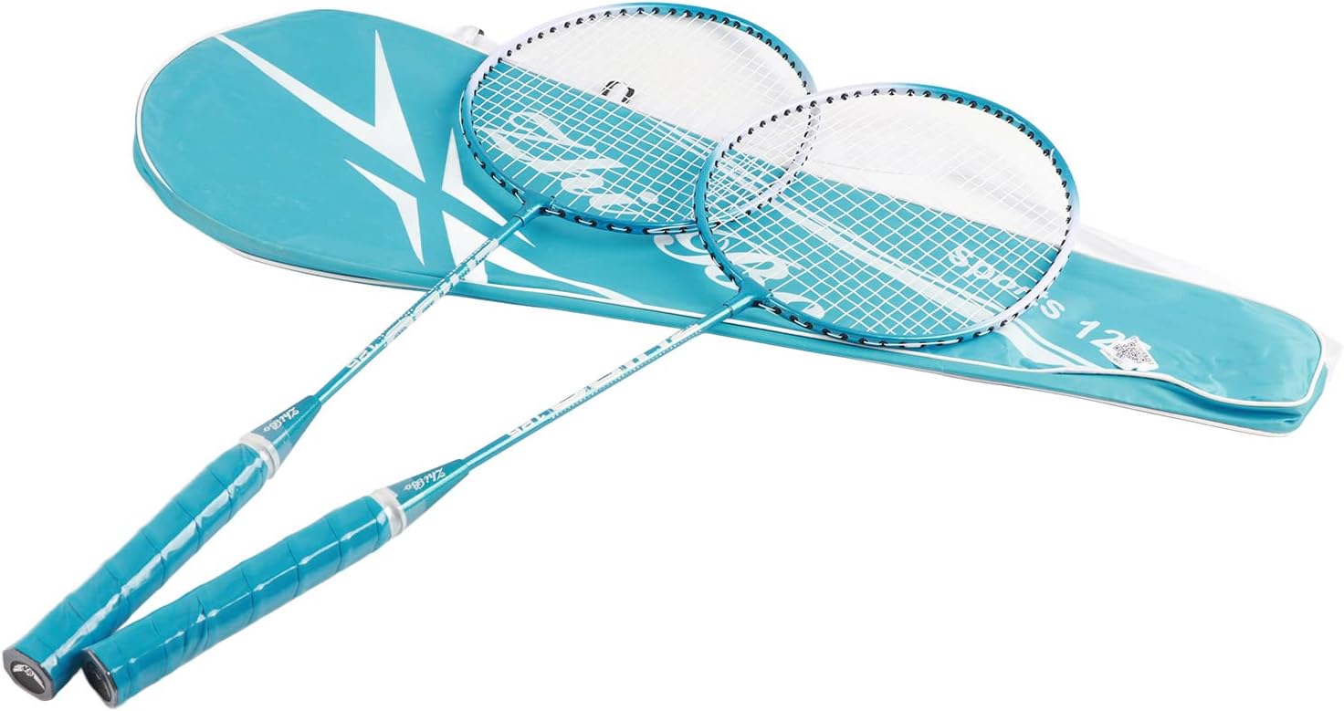 Badminton Rackets Set of 2, Beginner Badminton Racket