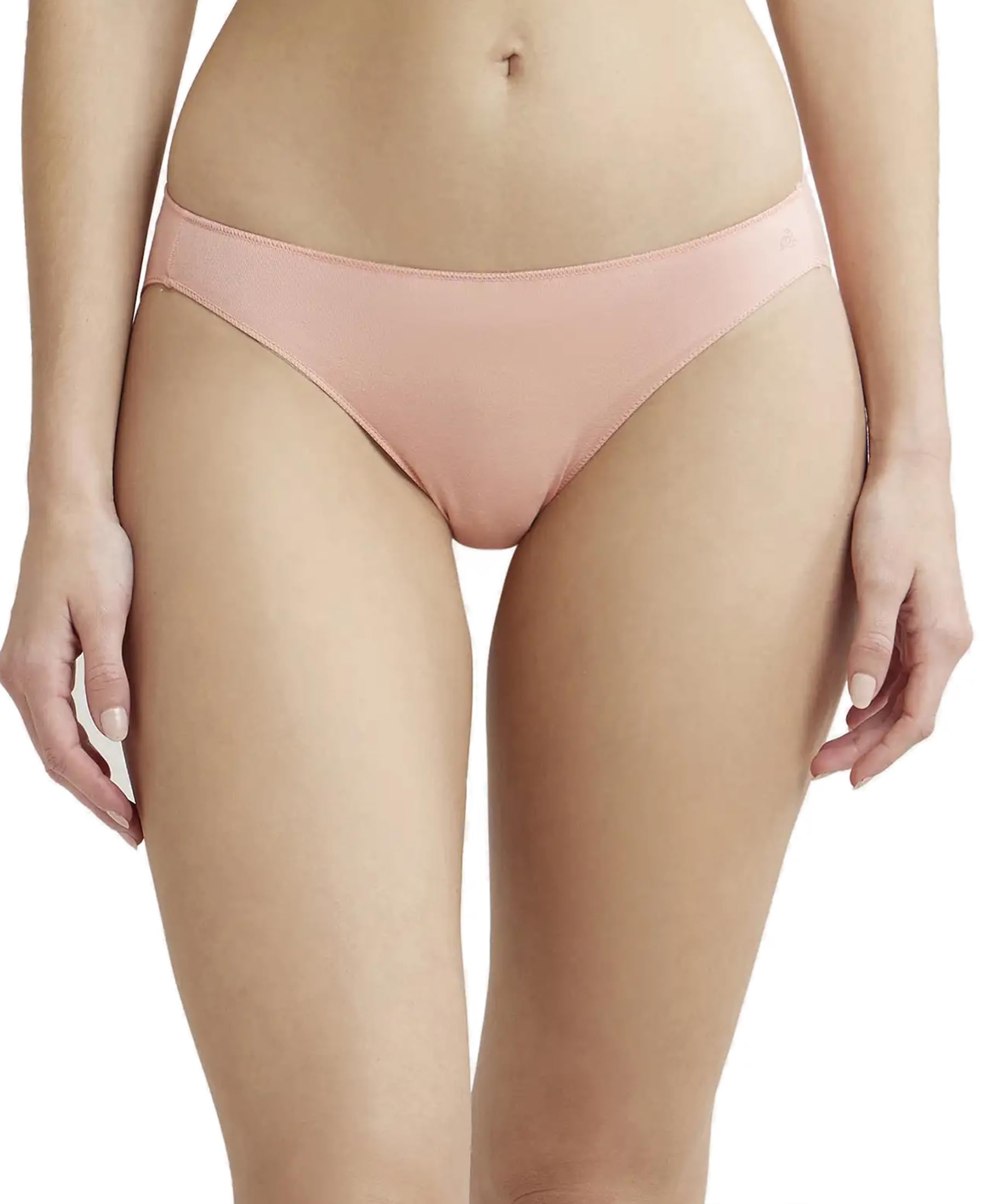 jockey 1803 Women's Medium Coverage Micro Modal Elastane Stretch Mid Waist Bikini Concealed Waistband and Stay Fresh Treatment-picture-19