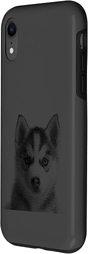 Miniatura 2 de Chic Husky Puppy for Dog Mom and Paw Parents Case for iPhone XR