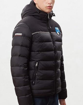 Napapijri Men's Aric Jacket, Black Black 041, XXL