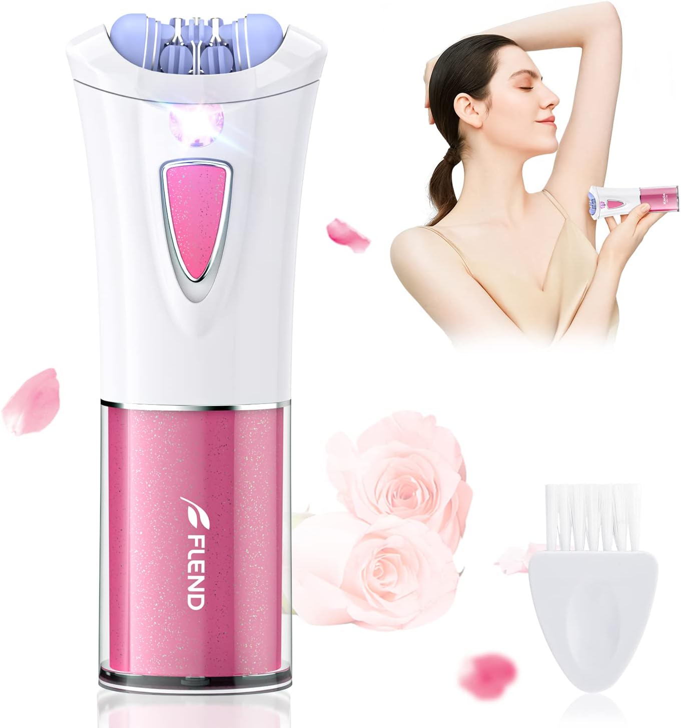 Depiladora, Depiladora de deslizamiento suave para mujeres, depiladora facial, depiladora de deslizamiento suave para mujeres, depiladora facial para mujeres, depiladora de vello facial, afeitadora eléctrica, bikini recortadora, mujeres suave deslizamiento corporal depiladora Colombia