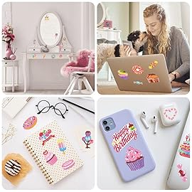 Labeol Diamond Art Kits for Kids Boys and Girls Ages 6-8-10-12 Easy to DIY Creative Diamond Art Sticker Craft by Numbers Kits for Kids and Adult Beginners (Sweet)