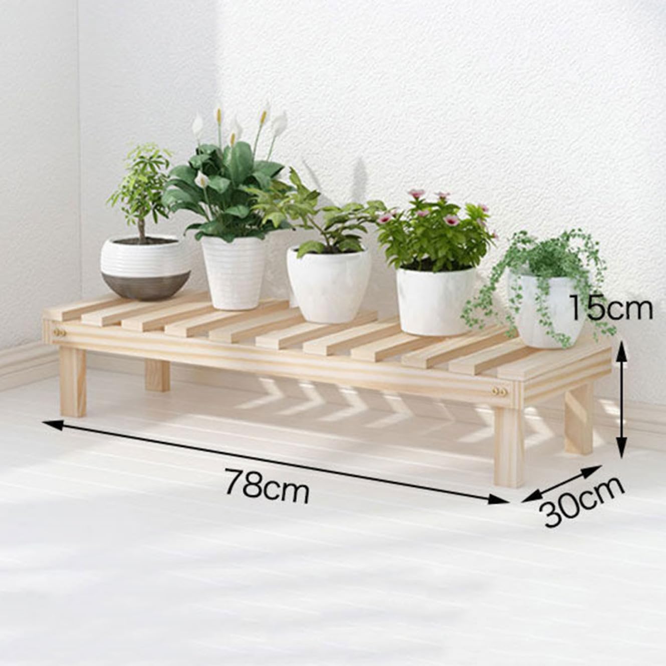 Amazon.co.jp: MJKQ9 プランター台 花台 長さ980mm×幅300mm×高さ