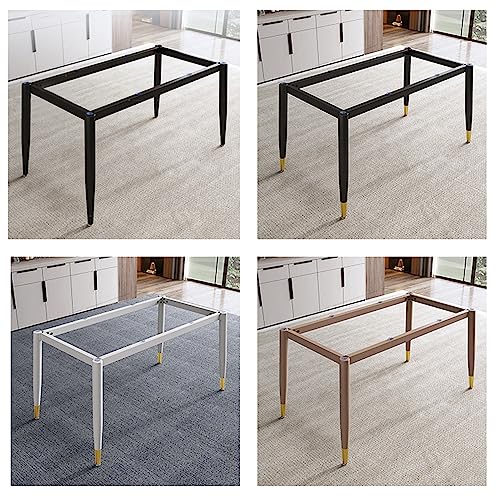 Pieds de table en métal style industriel violet avec ventouses de fixation - 4